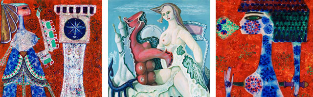 12 works by Max Walter Svanberg